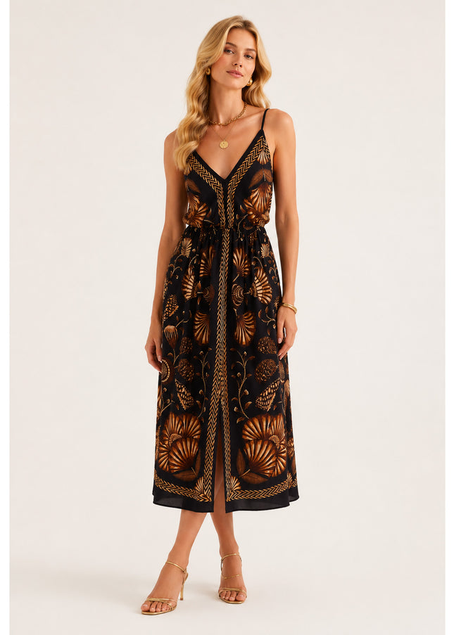 Vestido Farm Cropped Sonho de Concha