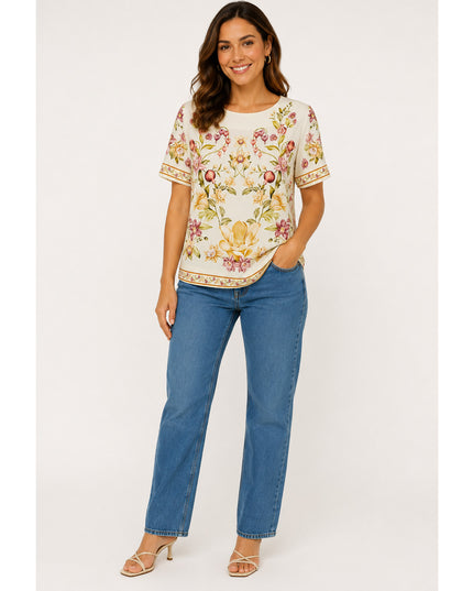T-shirt Farm Flor De Roma