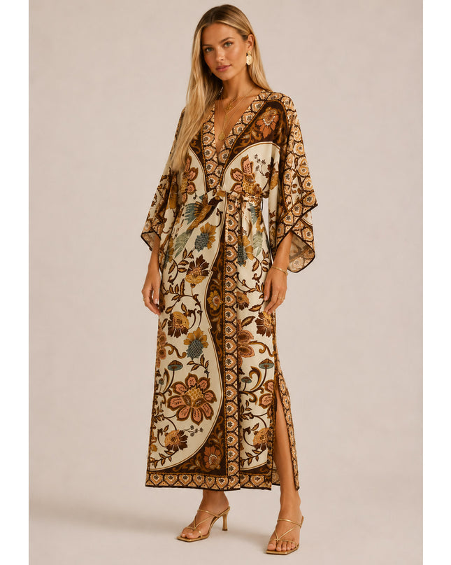 Vestido Farm Romance de Pássaro