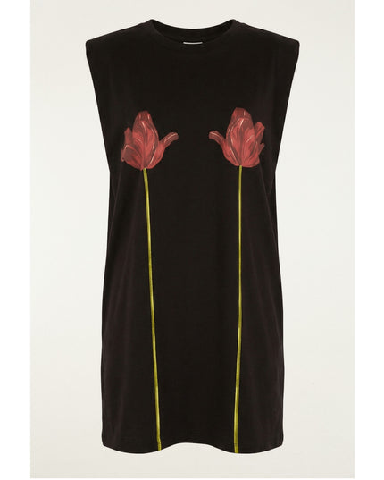 Vestido Farm Curto Selva De Flor