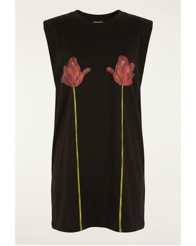Vestido Farm Curto Selva De Flor