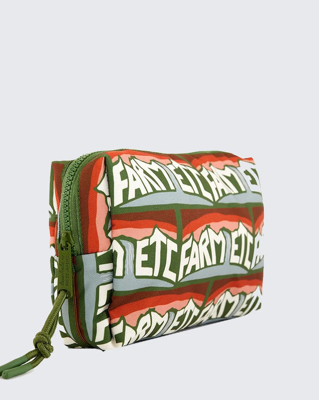 Maxi Necessaire Farm Ora Bolas M Trilha Tipografico