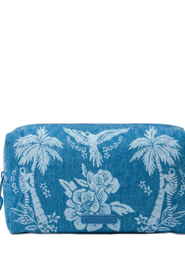 Maxi Necessaire Farm Ora Bolas G Lenço Tropical
