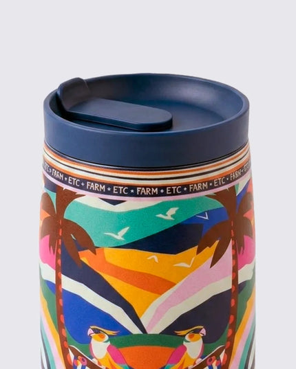 Copo Farm Que Sede Calopsita Skatista 450 ML