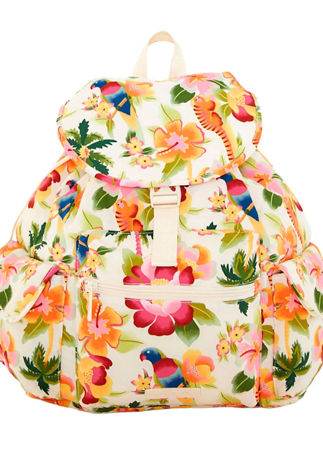 Bolsa Farm Pipoca Praia Floral Havaiano