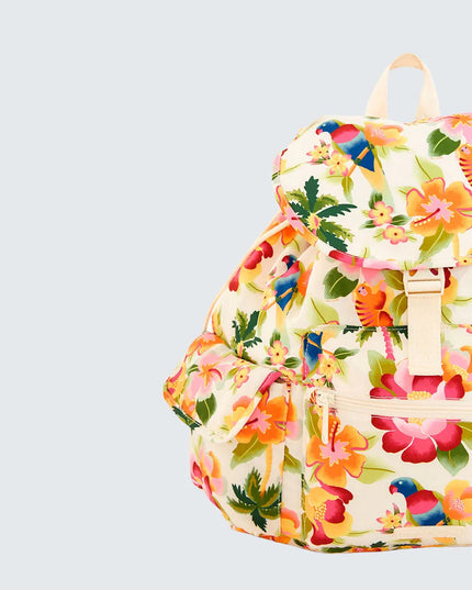 Bolsa Farm Pipoca Praia Floral Havaiano
