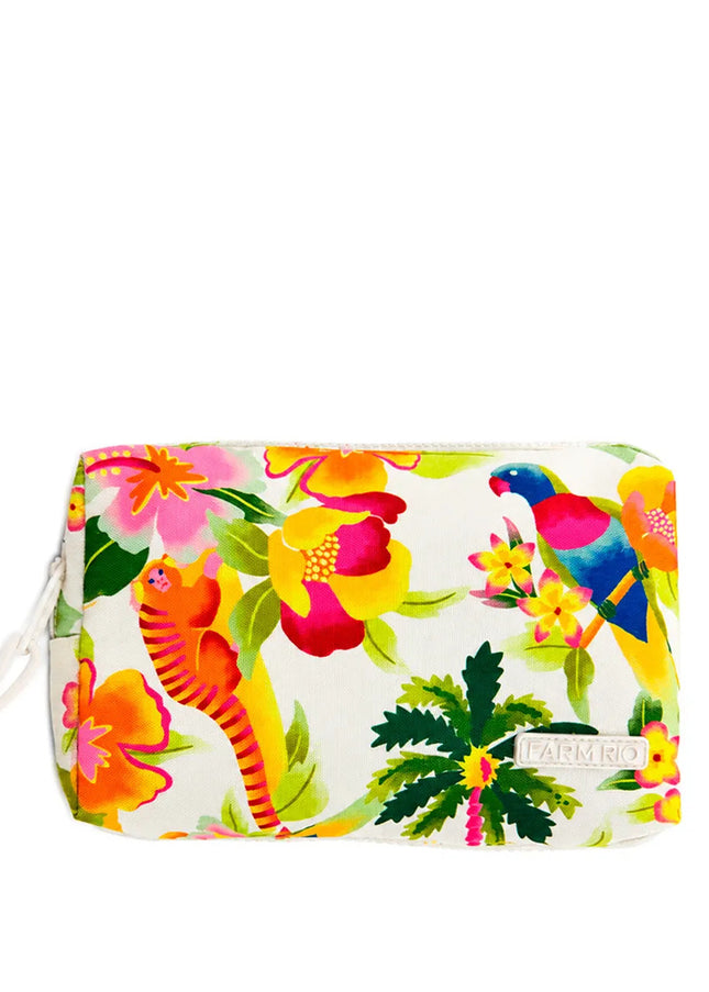 Maxi Necessaire Farm Ora Bolas M Floral Havaiano
