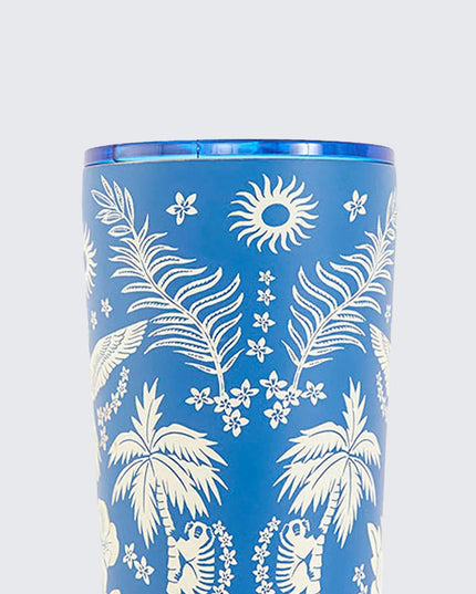 Copo Farm Glub 500ml Praia Lenço Tropical