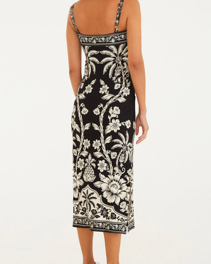 VESTIDO FARM MIDI ESTAMPADO GUANACASTE