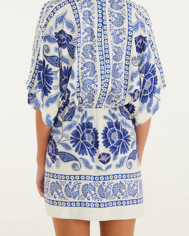 VESTIDO FARM CURTO ESTAMPADO VALENTINA