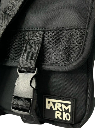 BOLSA FARM FERVO GRAFICO TROPI PRETA