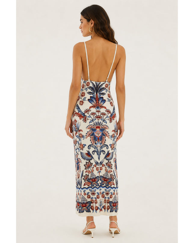 Vestido Farm Alças Encanto Boho