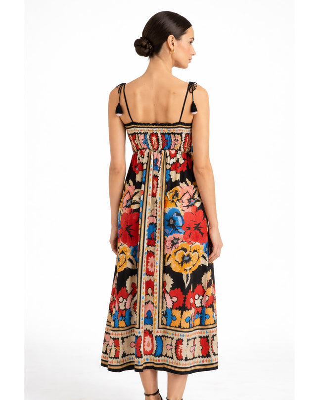 Vestido Farm Longo Antuerpia Lenço