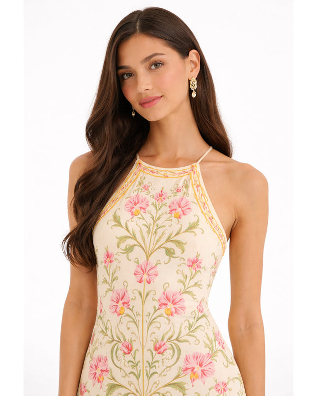 Vestido Farm Longo Floral Nusa