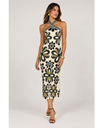 Vestido Farm Midi Vies Florara