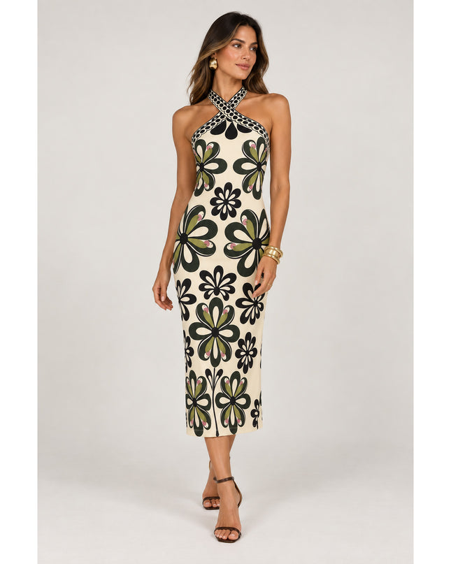 Vestido Farm Midi Vies Florara
