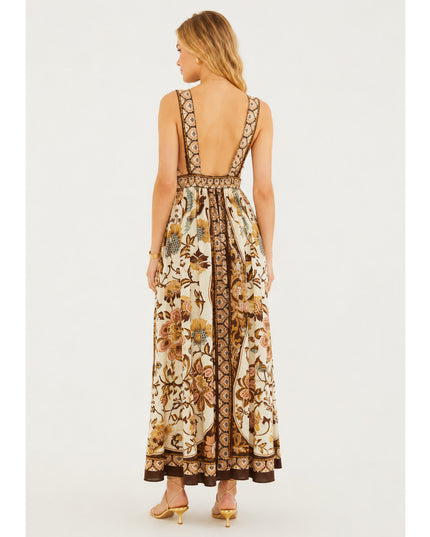 Vestido Farm Romance de Pássaro