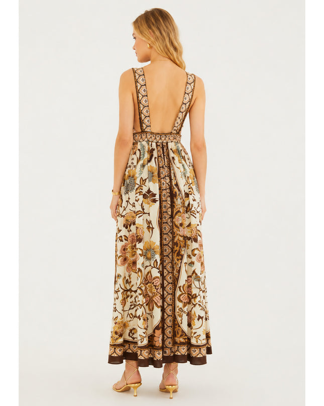 Vestido Farm Romance de Pássaro