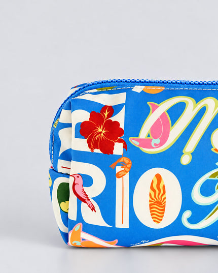 Maxi Necessaire Farm Ora Bolas P Praia Estampada