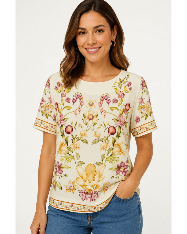 T-shirt Farm Flor De Roma