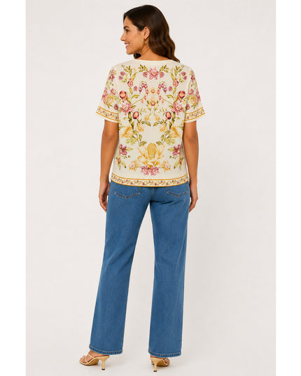 T-shirt Farm Flor De Roma