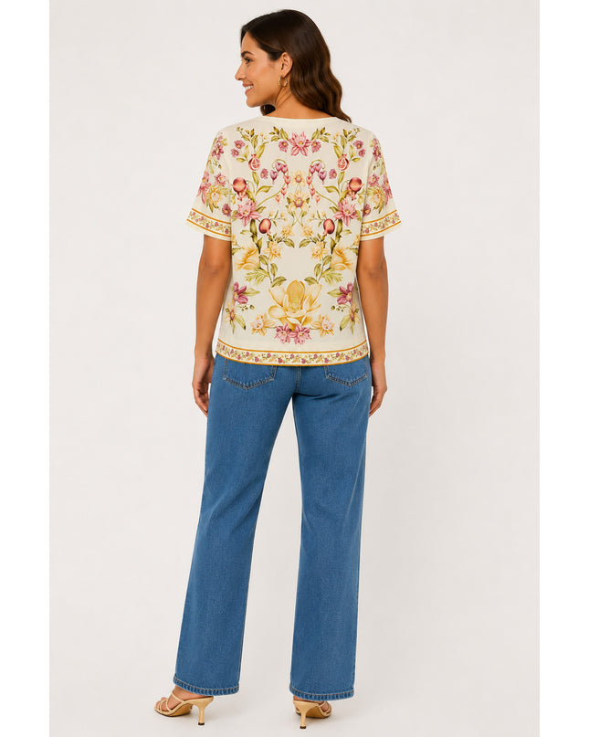 T-shirt Farm Flor De Roma