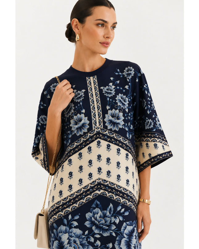 Vestido Farm T-shirt Big Estampado Nara