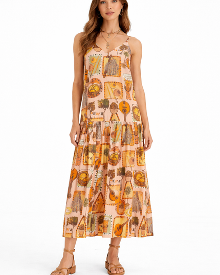 Vestido Farm Estampado Boemia