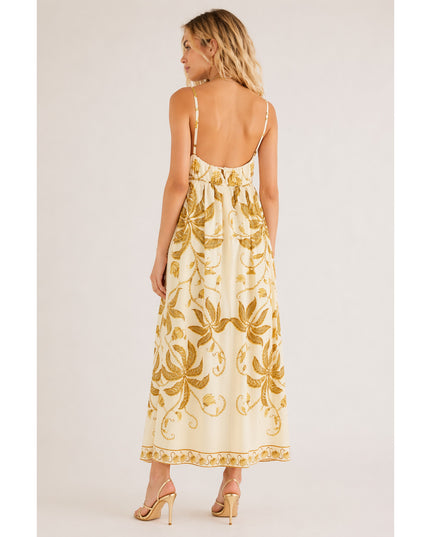 Vestido Farm Cropped Estampado Ourinho Tropical