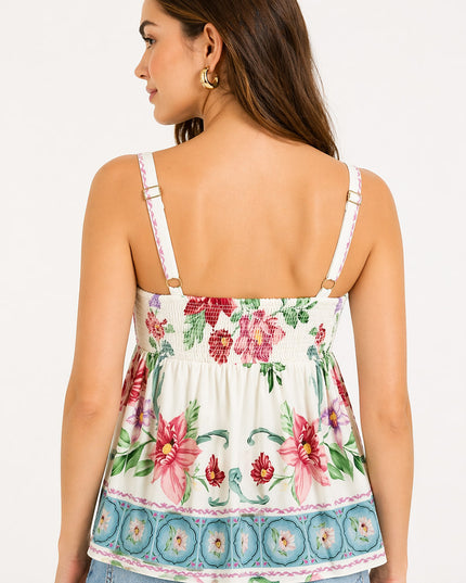 Blusa Farm Regata Flor de Outono