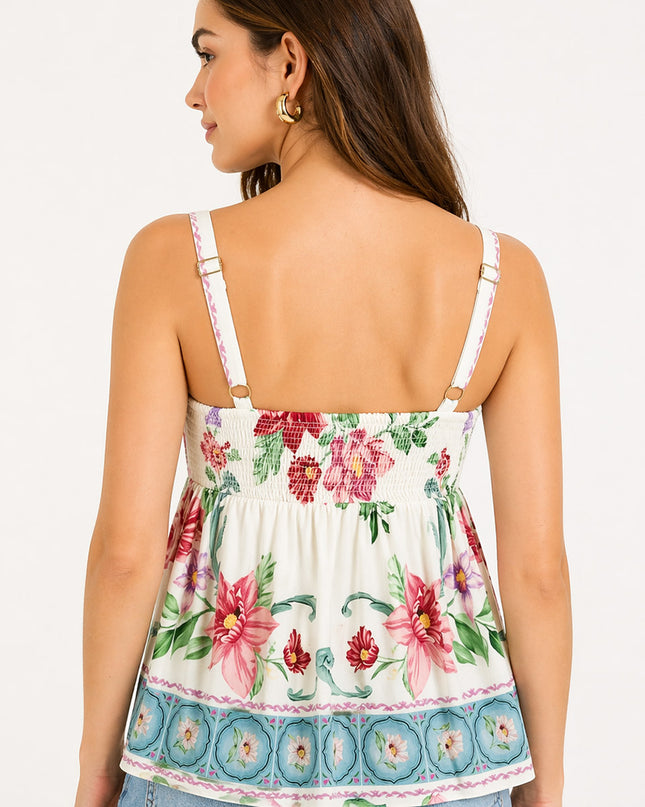 Blusa Farm Regata Flor de Outono