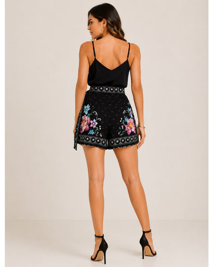 Short Saia Farm Flor De Outono