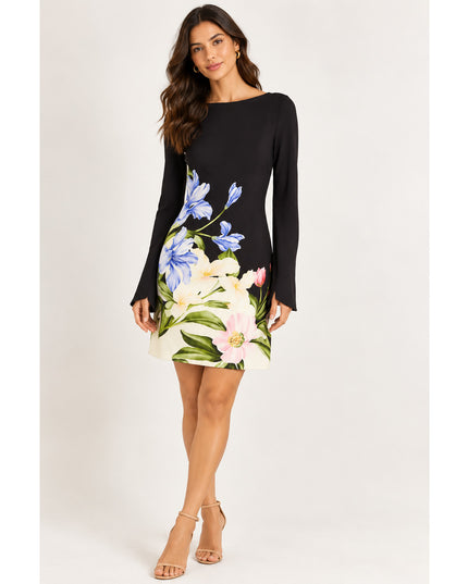 Vestido Curto Estampado Céu de Flor