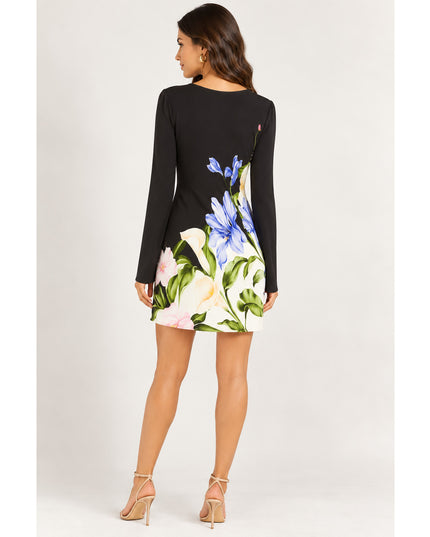 Vestido Curto Estampado Céu de Flor