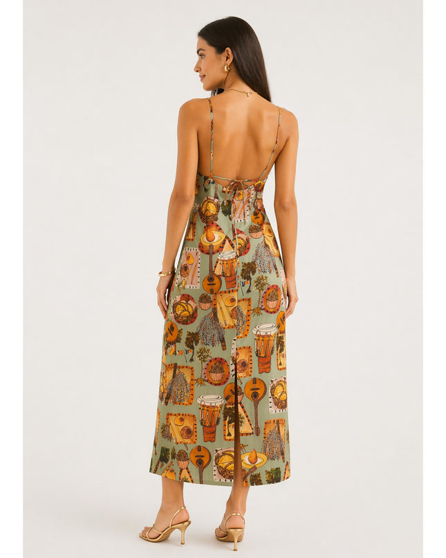 Vestido Farm Alcinhas Boemia