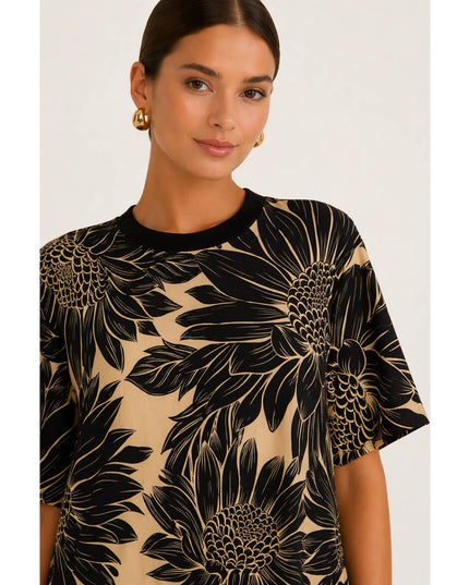 Vestido Farm Recorte Lia Flor