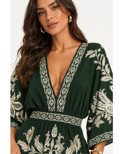 Vestido Farm Cropped Céu de Arara