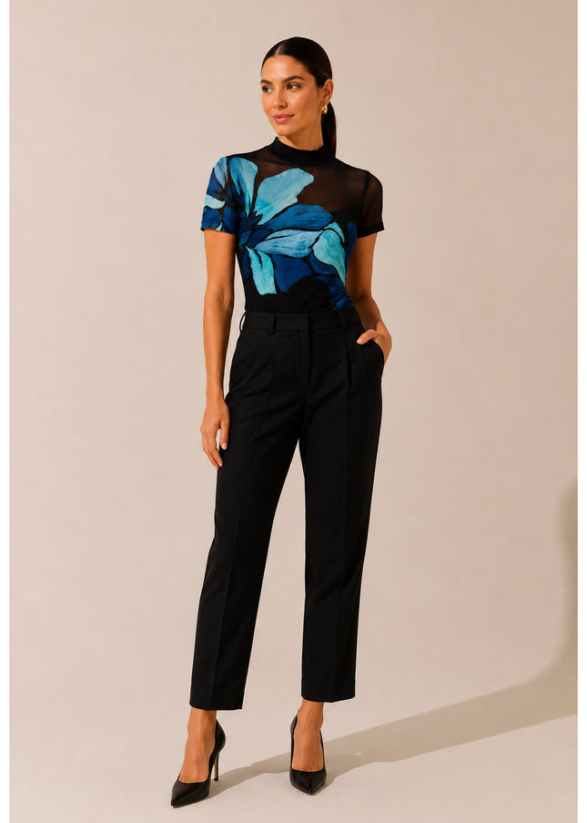 Blusa Farm Tule Jardim De Amora