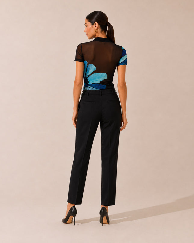 Blusa Farm Tule Jardim De Amora