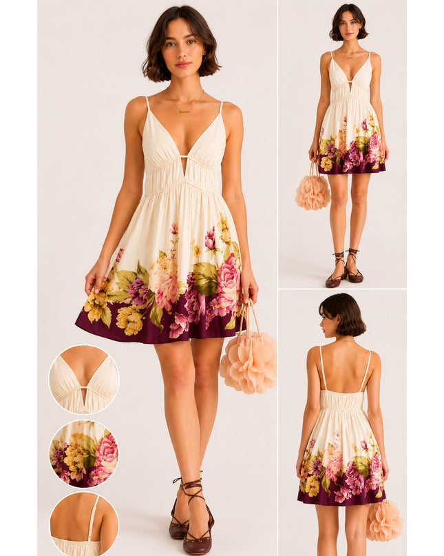 Vestido Farm Curto Versalles