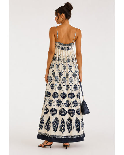 Vestido Farm Midi Sonho De Concha