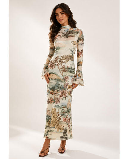 Vestido Farm Tule Vistas Do Rio