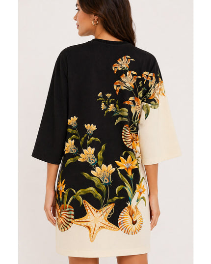 Vestido Farm T-shirt Big Concha Surreal