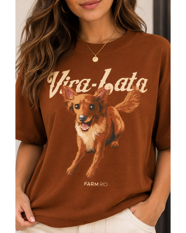 T-Shirt Farm Media Vira Lata Raposinha