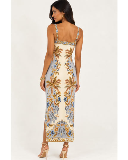 Vestido Farm Midi Albania