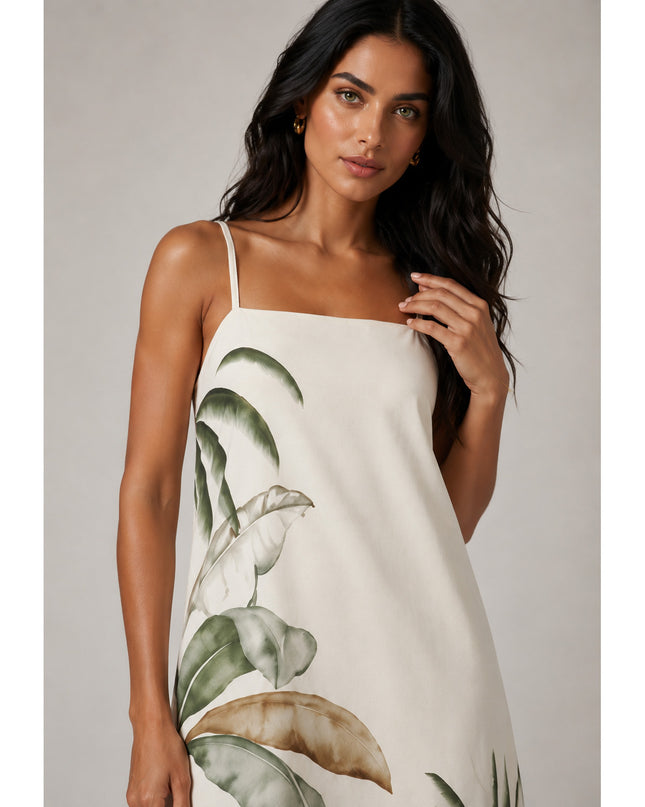 Vestido Farm Midi Estampado Teresa