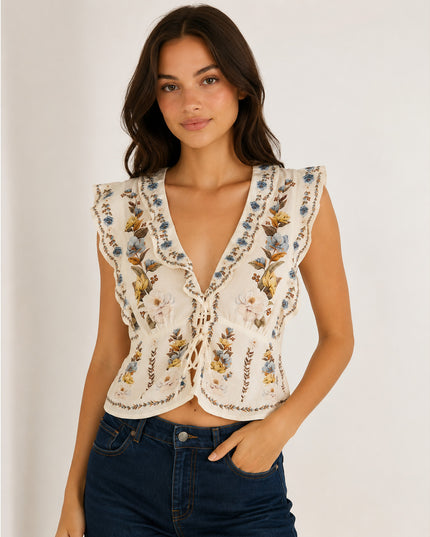 Blusa Farm Estampada Ana Clara
