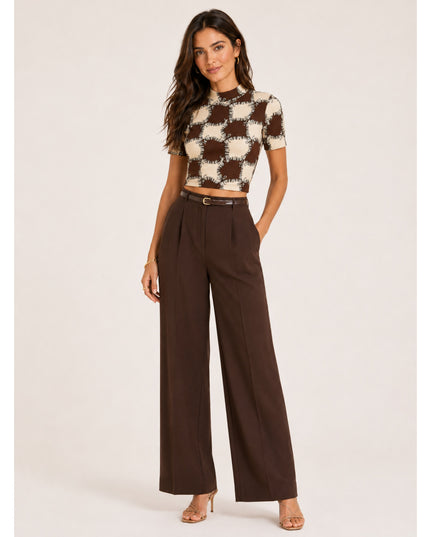 Blusa Farm Cropped Estampada Ritmo Carioca