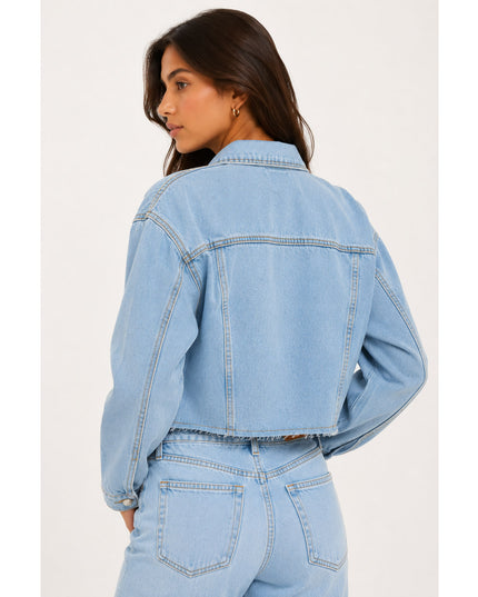 Jaqueta Farm Jeans Cropped