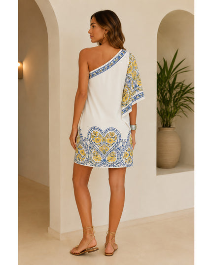 Vestido Farm Curto Ombro Só Romance Boho